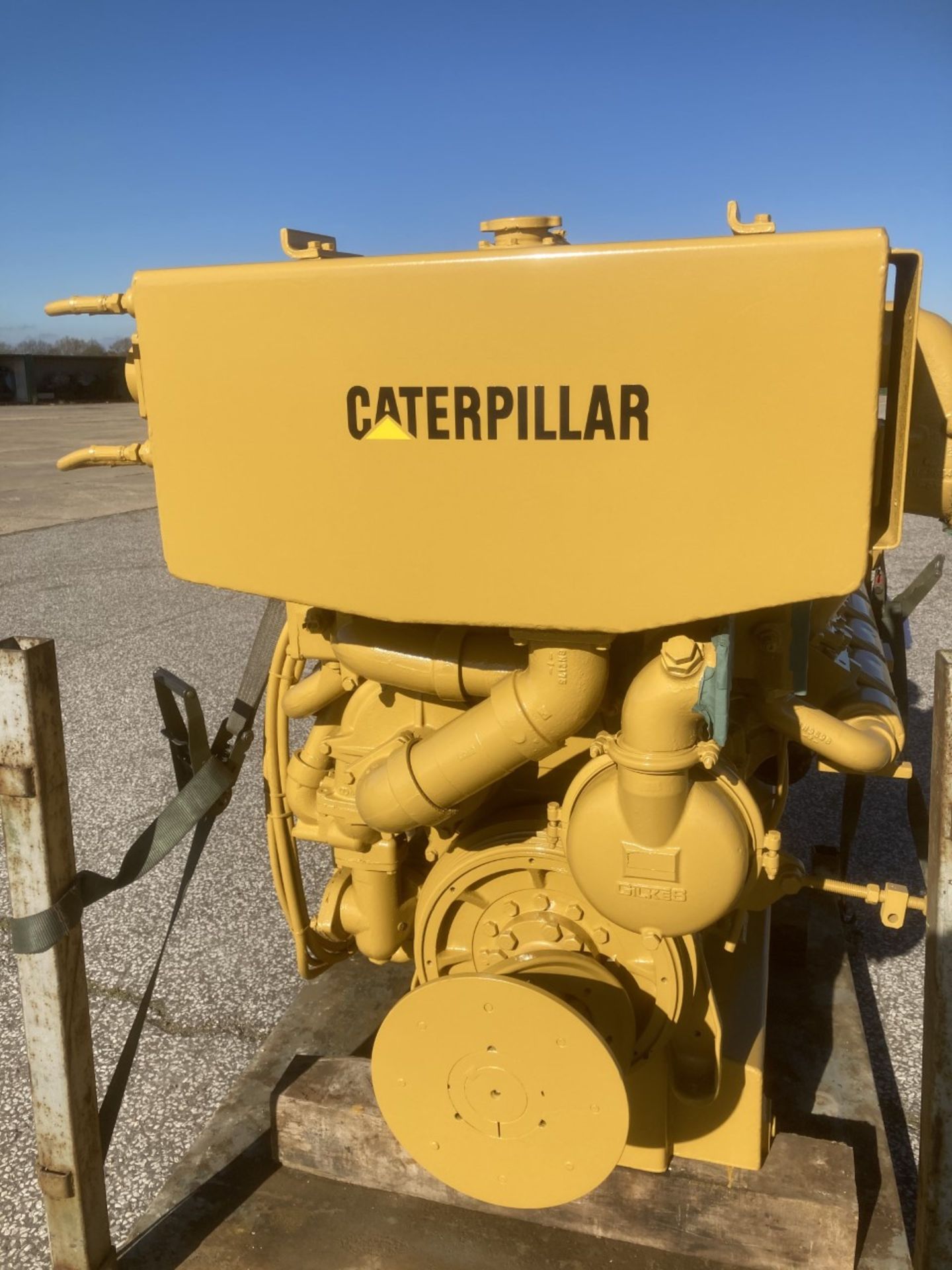 Caterpillar 3412T Marine Diesel Engine Seized - Image 3 of 4