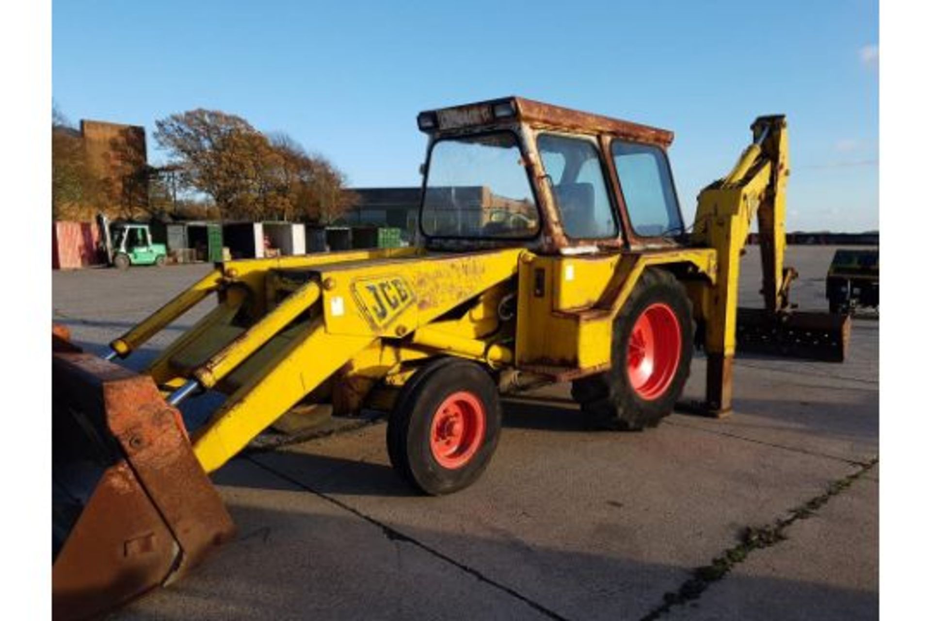 JCB MKII Backhoe Loader. No VAT