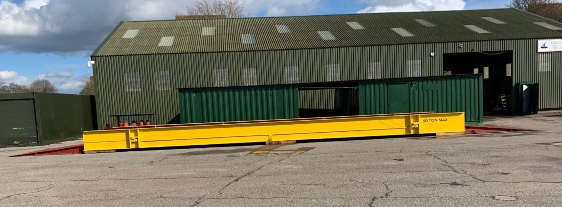 50 tonnes capacity Steel Weighbridge - Image 2 of 7