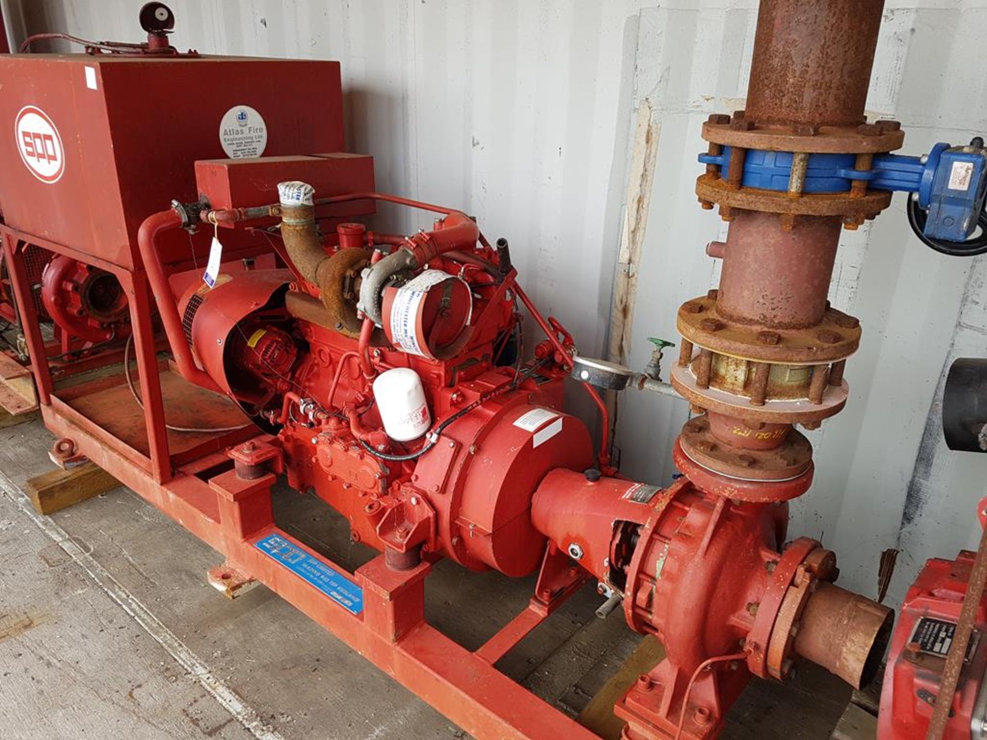 Iveco 8041T Diesel Fire Pump, Ex Standby