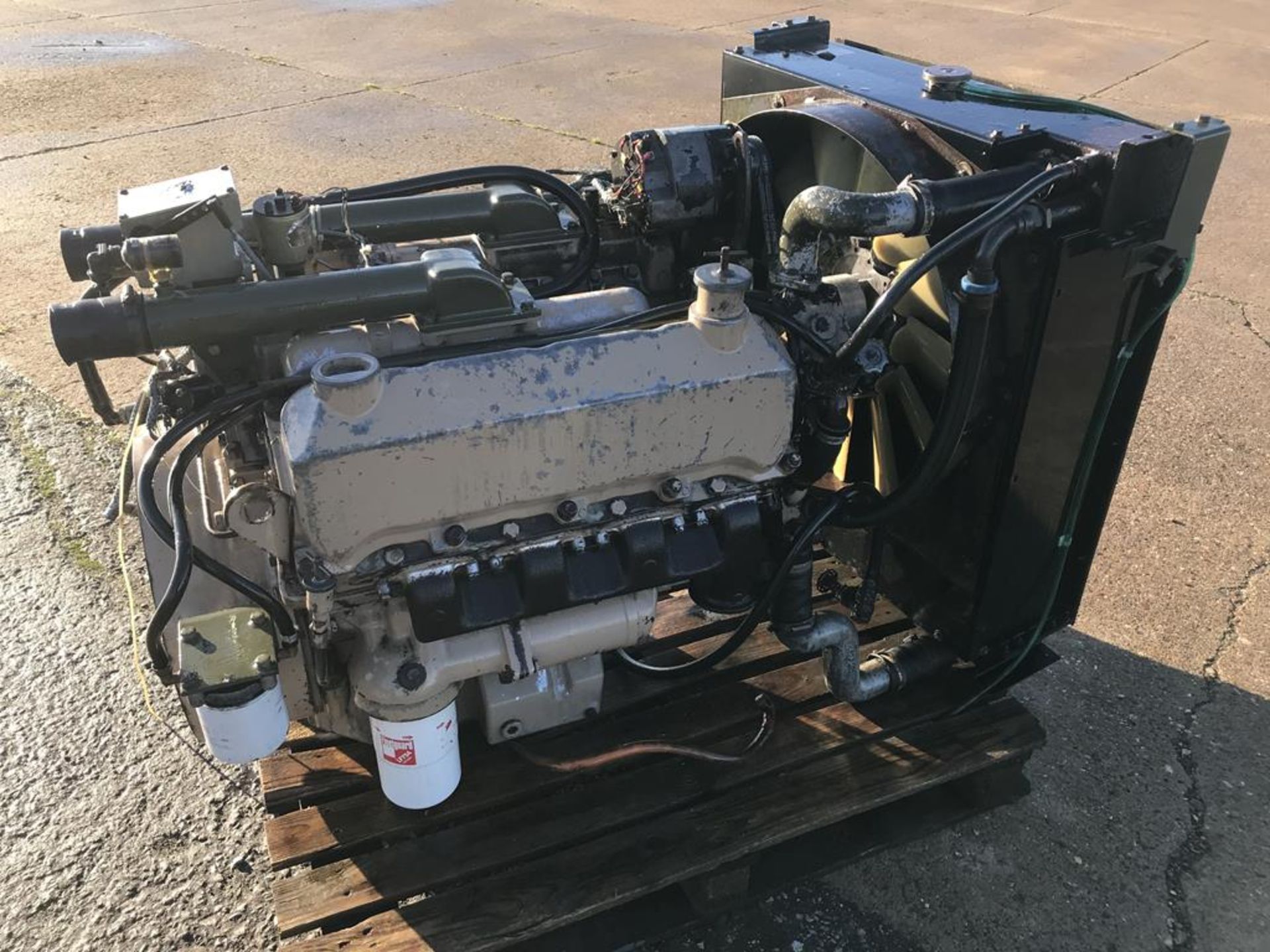 Cummins 8V504 Diesel Power pack Low hours