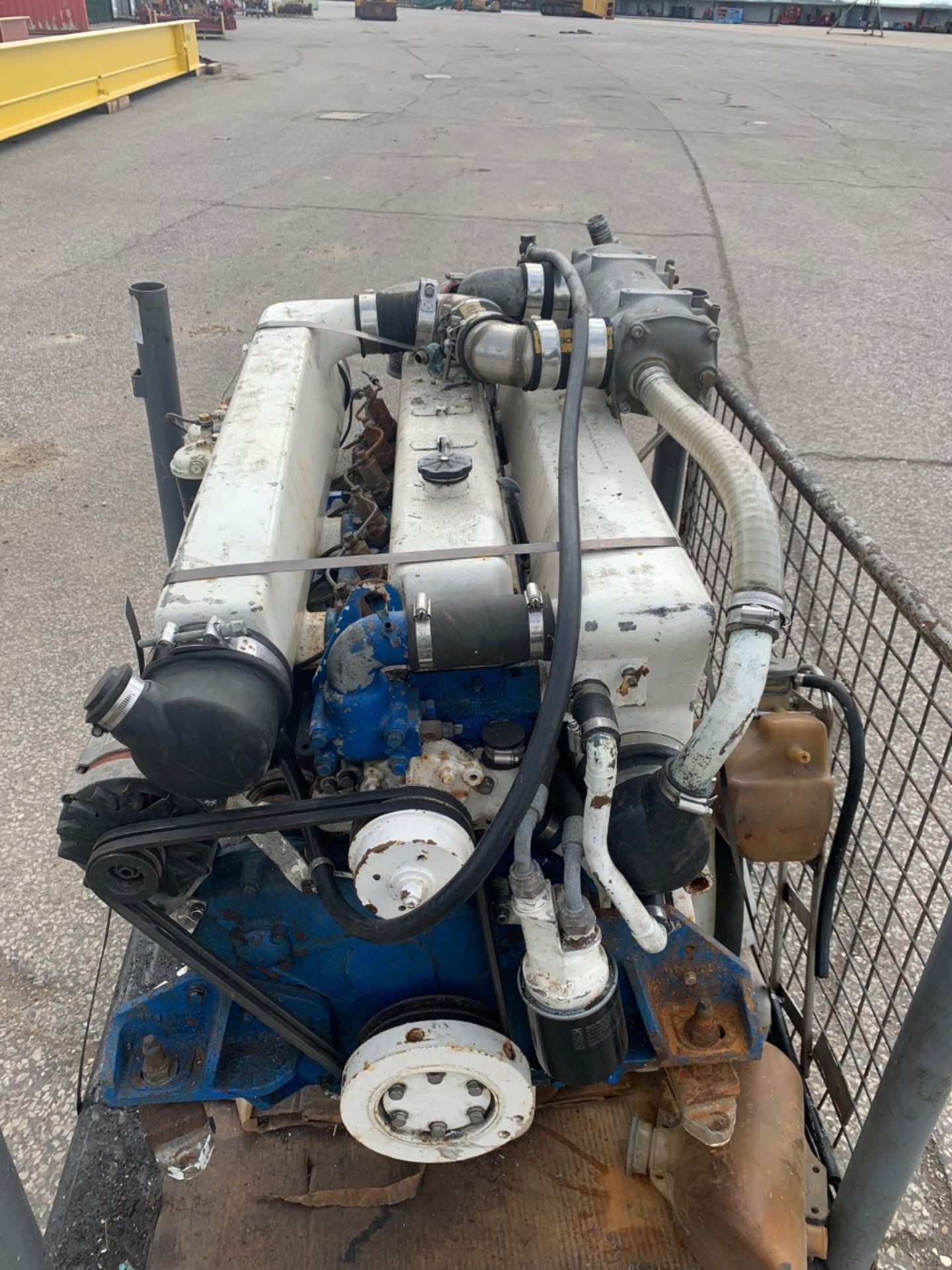 Leyland 6TM 6Cyl Turbo 200Hp marine engine used - Image 3 of 4