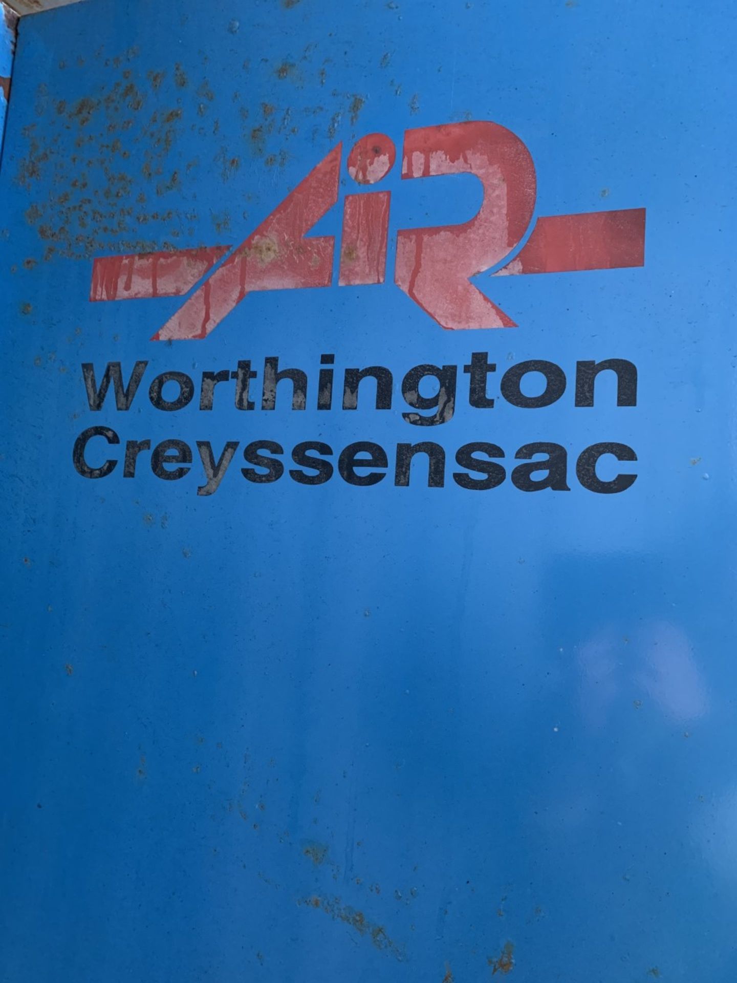 Worthington Creyssensac RLR 125A5 Air Compressor in 20Ft Container used - Image 2 of 5