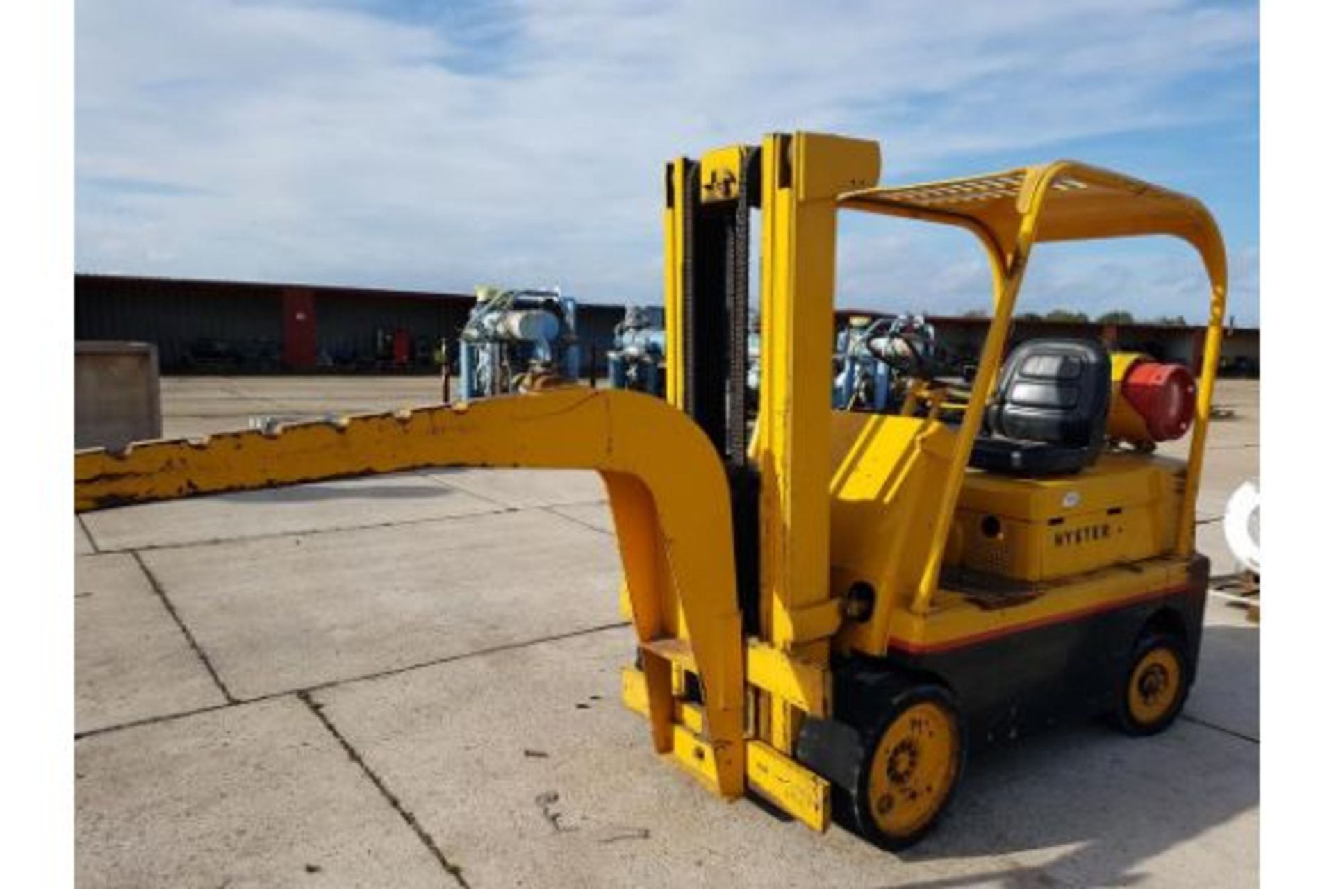 Hyster S80B Gas Forklift Jib truck - Image 5 of 8