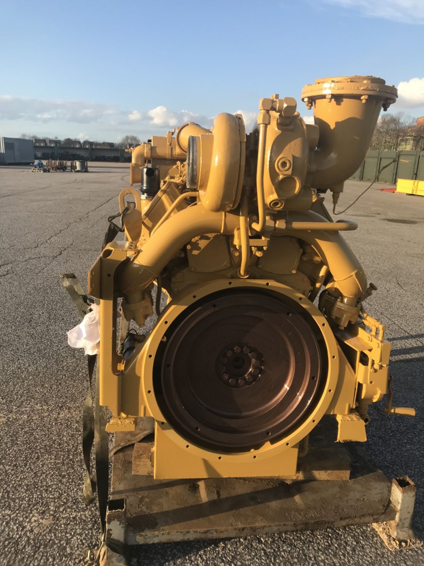 Caterpillar 3412T Marine Diesel Engine Seized - Image 4 of 4