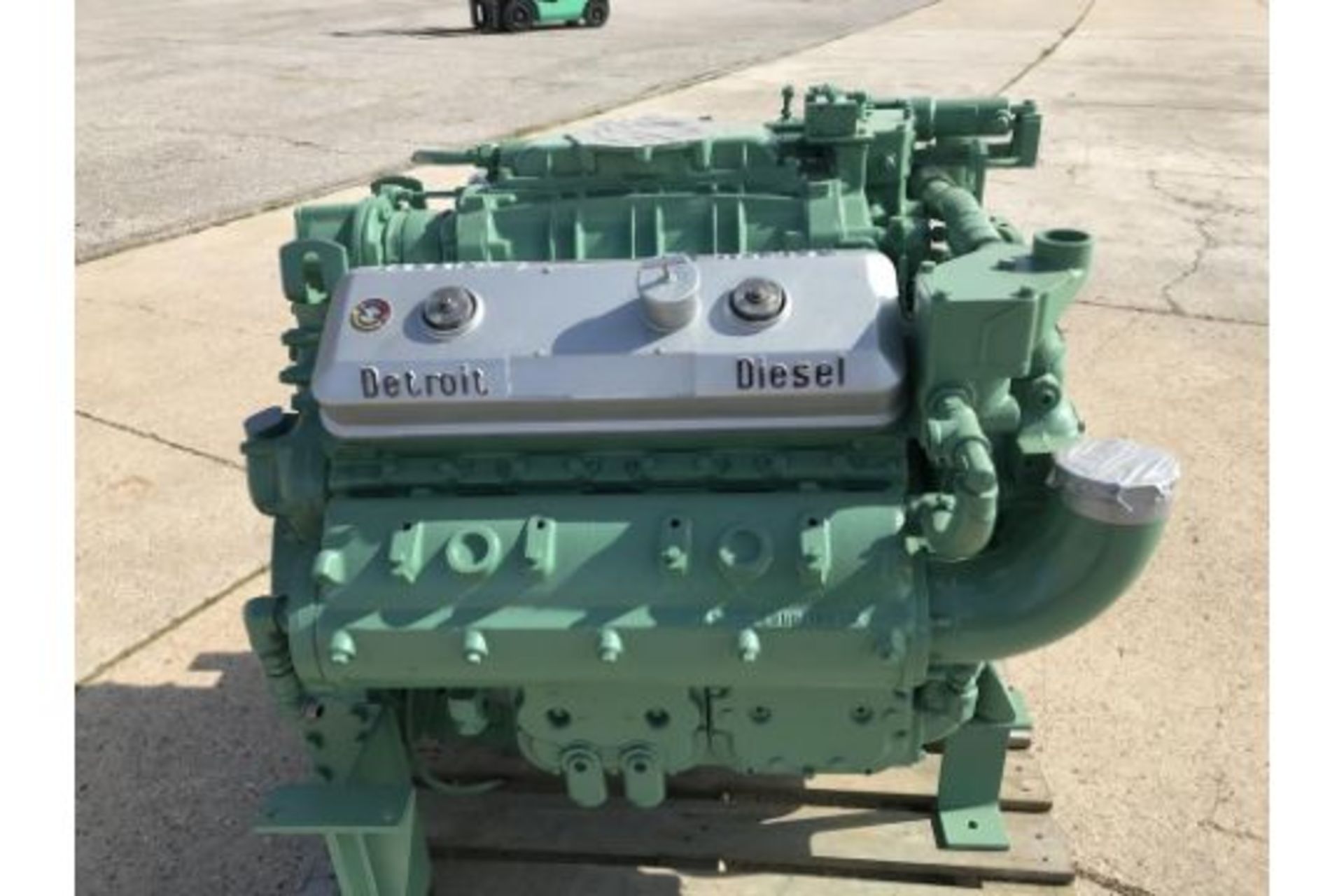 GM Detroit 8V71 Marine Diesel Engine Ex Standby - Image 2 of 4