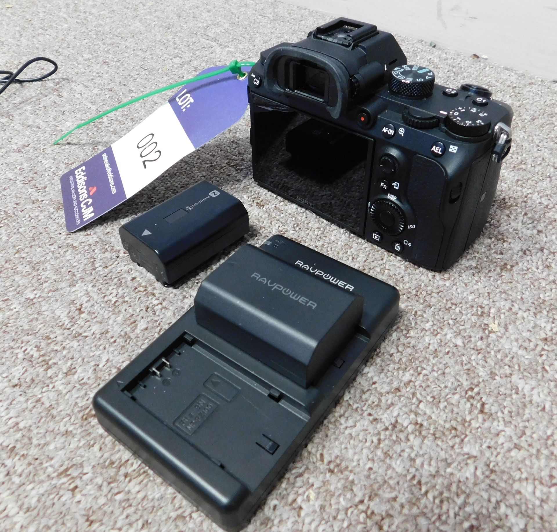 Sony Alpha A7iii Digital Camera Body (Serial 38776 - Image 3 of 4