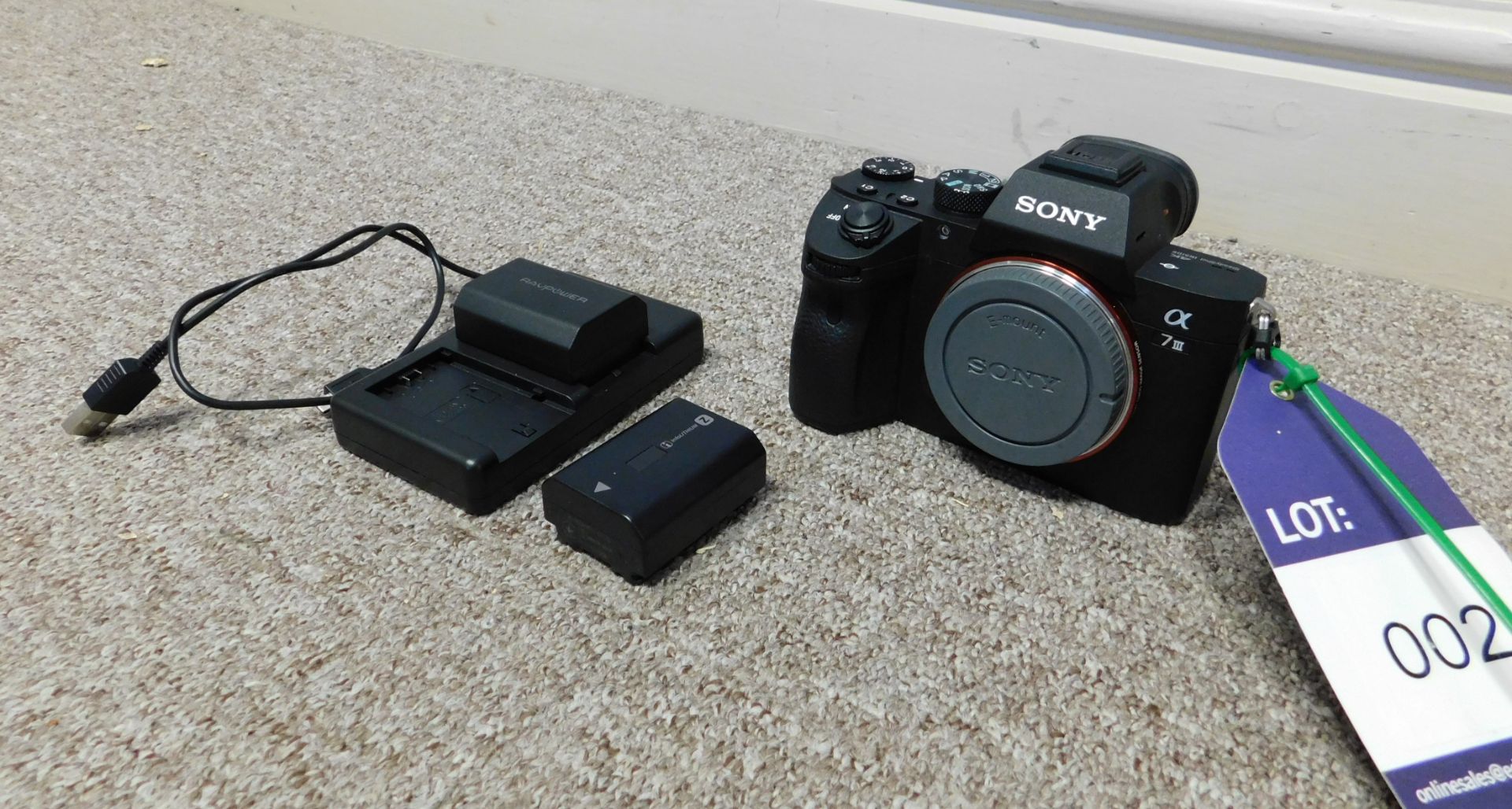 Sony Alpha A7iii Digital Camera Body (Serial 38776 - Image 2 of 4