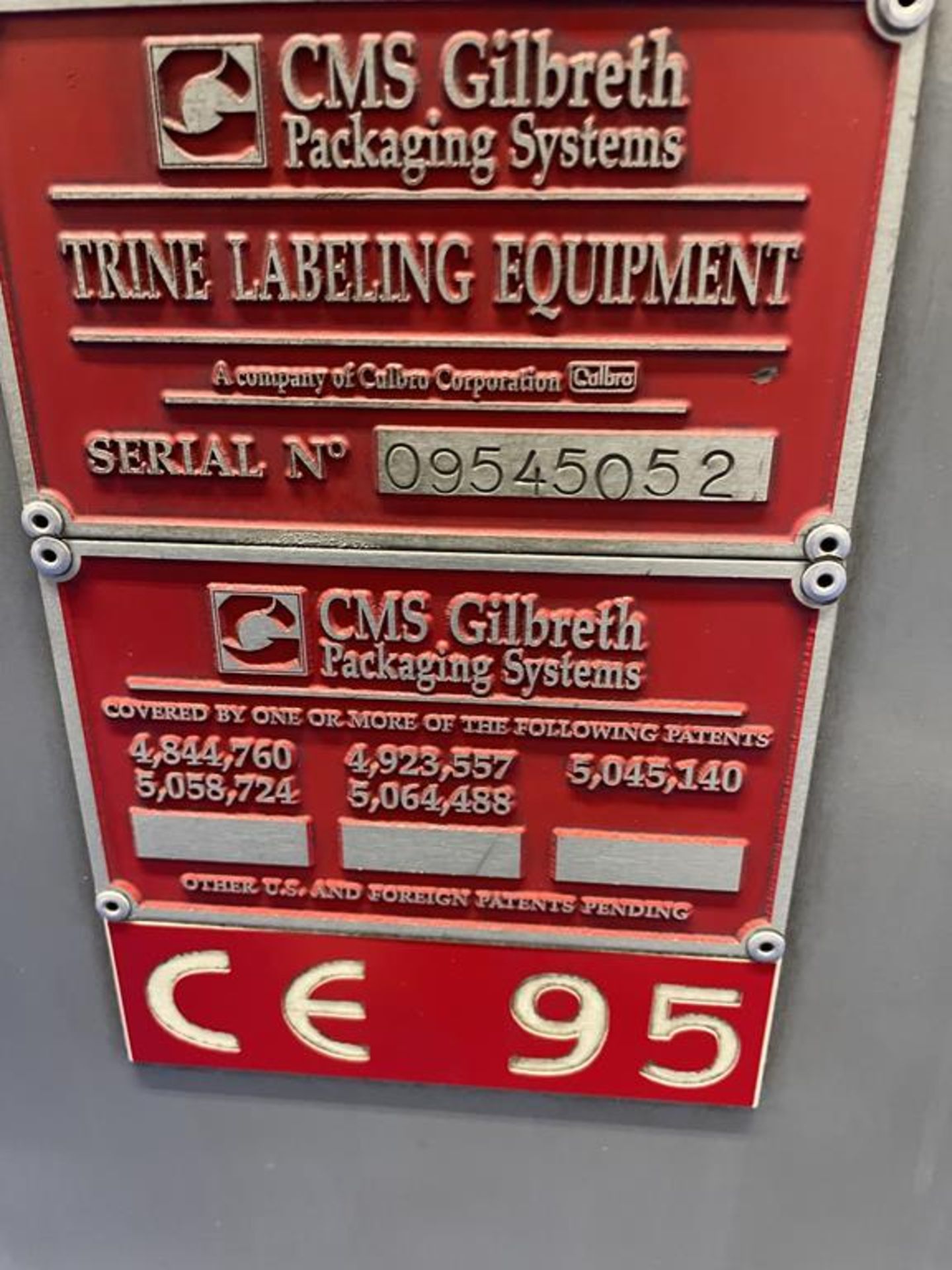 CMS Gilbreth Trine Gluer and Labeller for Thermal Labels - Image 4 of 4