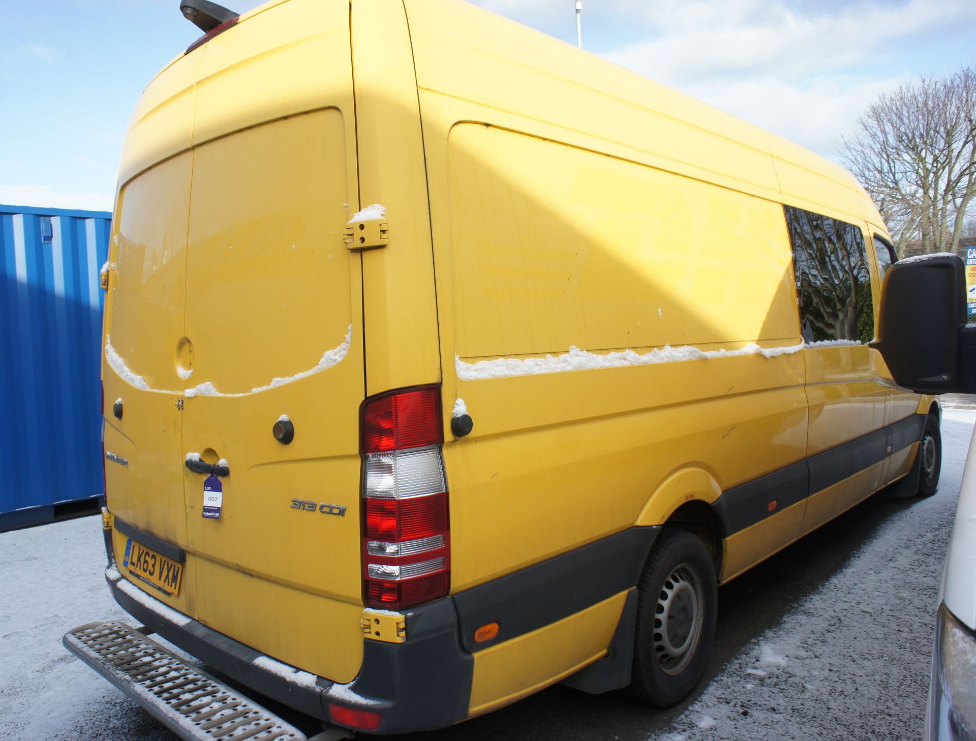 Mercedes Sprinter 313 CDI Van, Registration LK63 V - Image 5 of 12