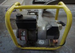 Petrol driven generator 240/110volt, 2.1kw