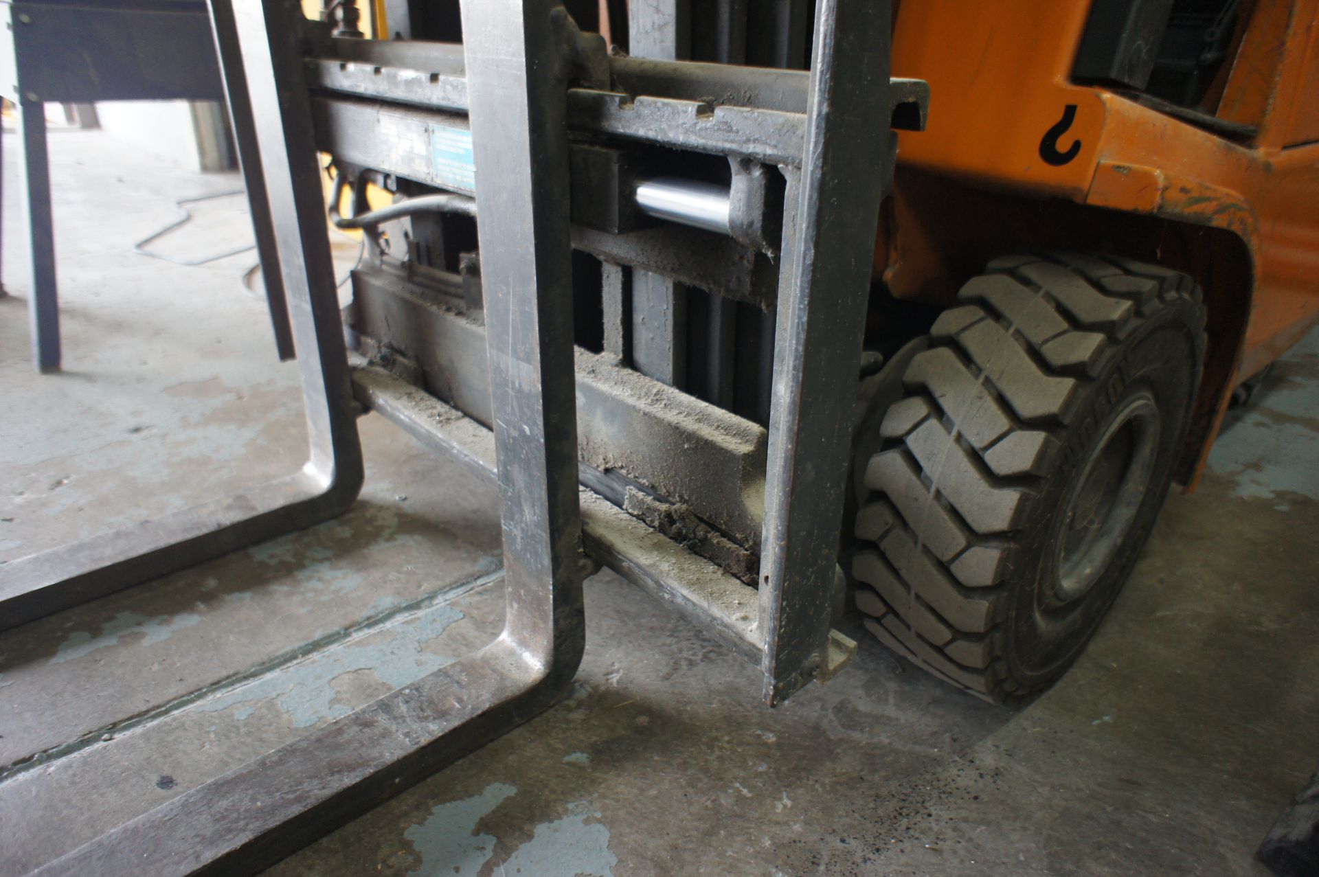 Sthil R50-15 electric fork truck with charger. 936 - Image 8 of 11