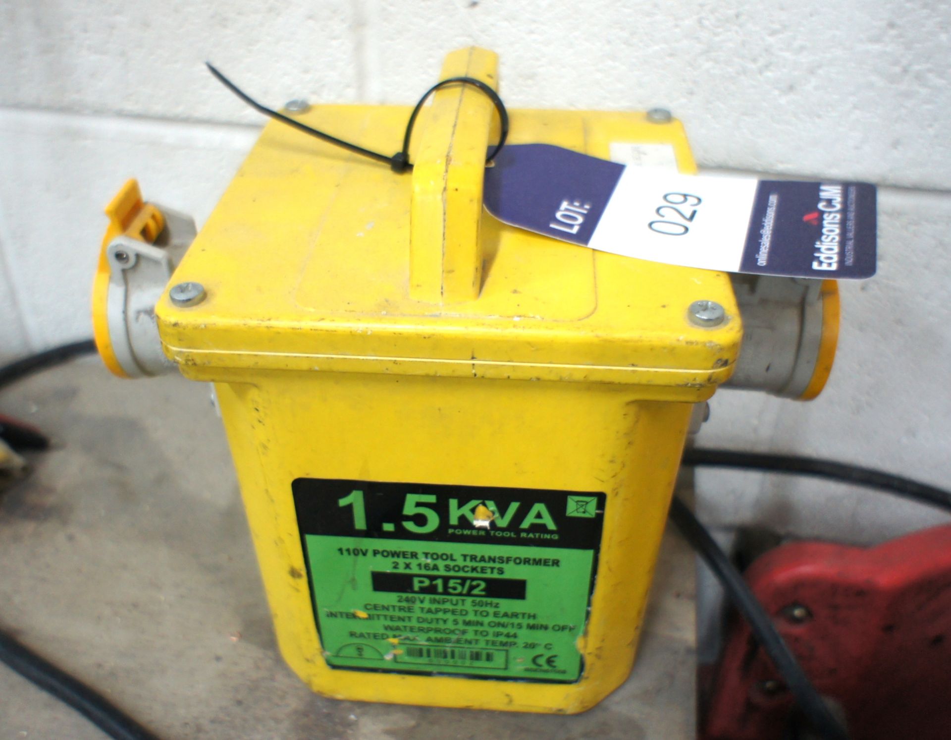 110volt transformer with quantity of various exten - Image 4 of 5