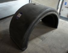 2 x unnamed commercial vehicle wheel guards