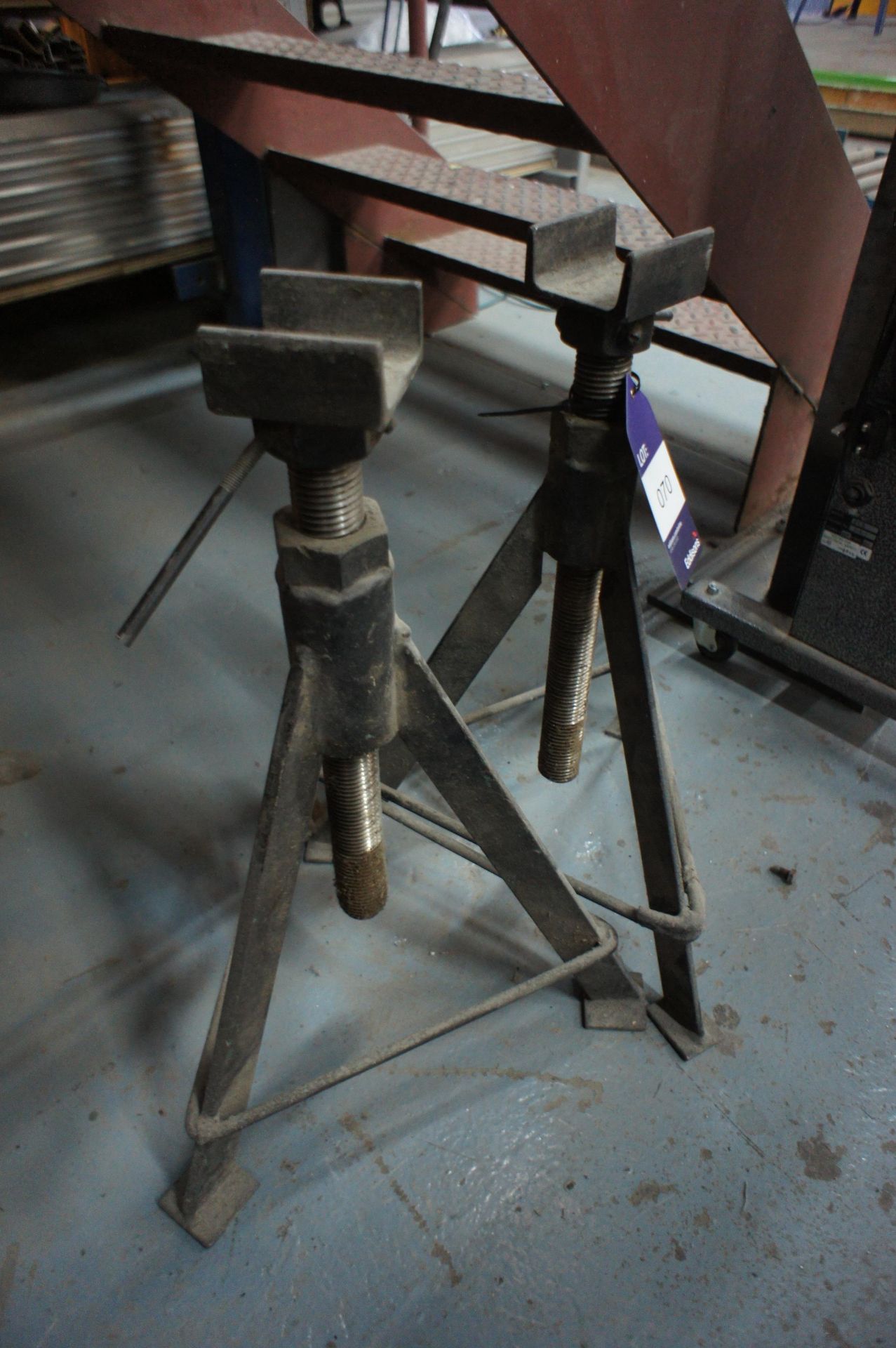 5 x various axle stands - Image 5 of 6