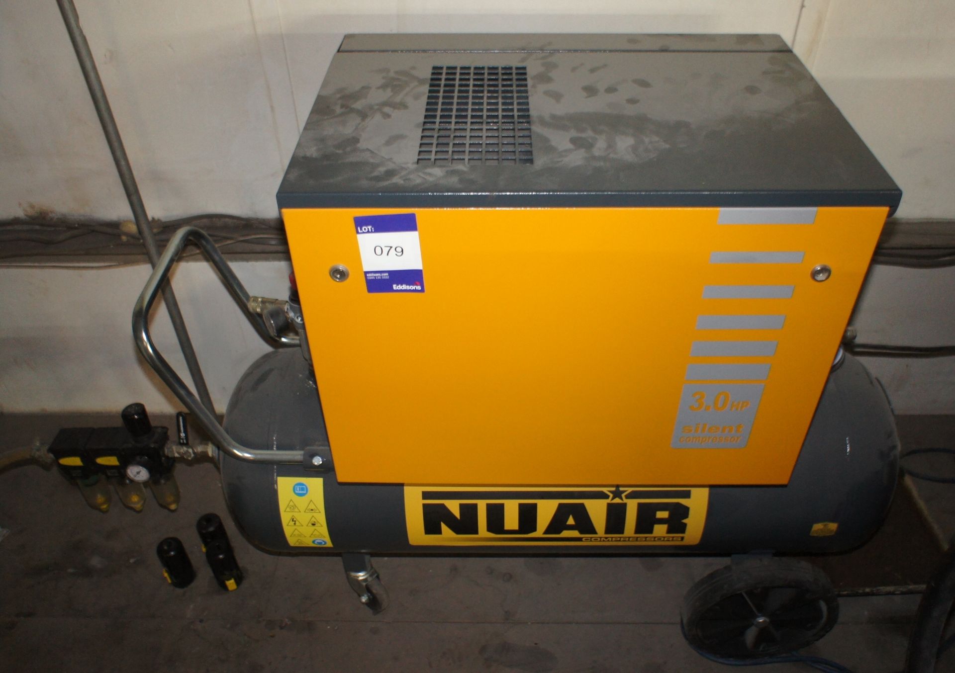 Nuair B3800/3U/100G workshop compressor, year 2019 - Image 2 of 4