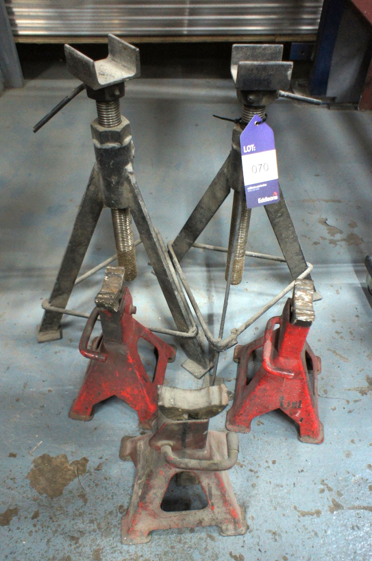 5 x various axle stands - Image 3 of 6