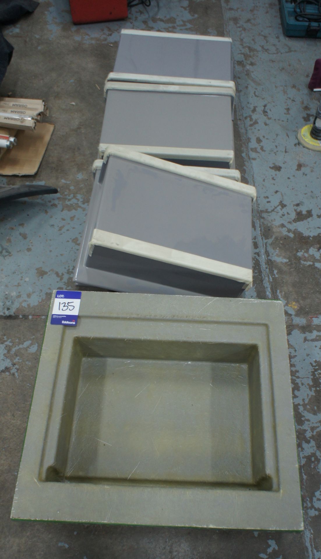 Wheelchair / storage box mould and samples