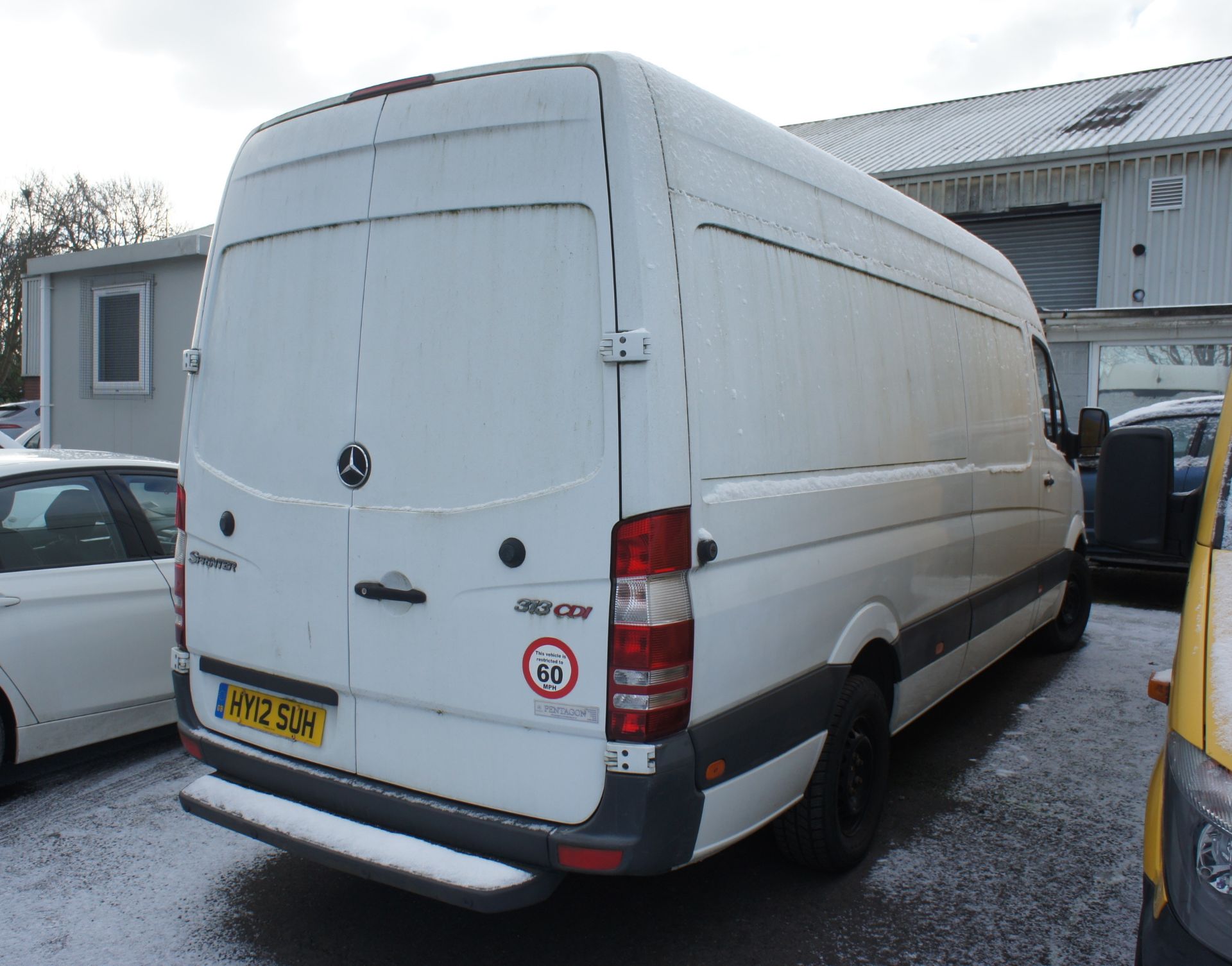 Mercedes Sprinter 313 CDI LWB Van, Registration HY12 S - Image 5 of 9