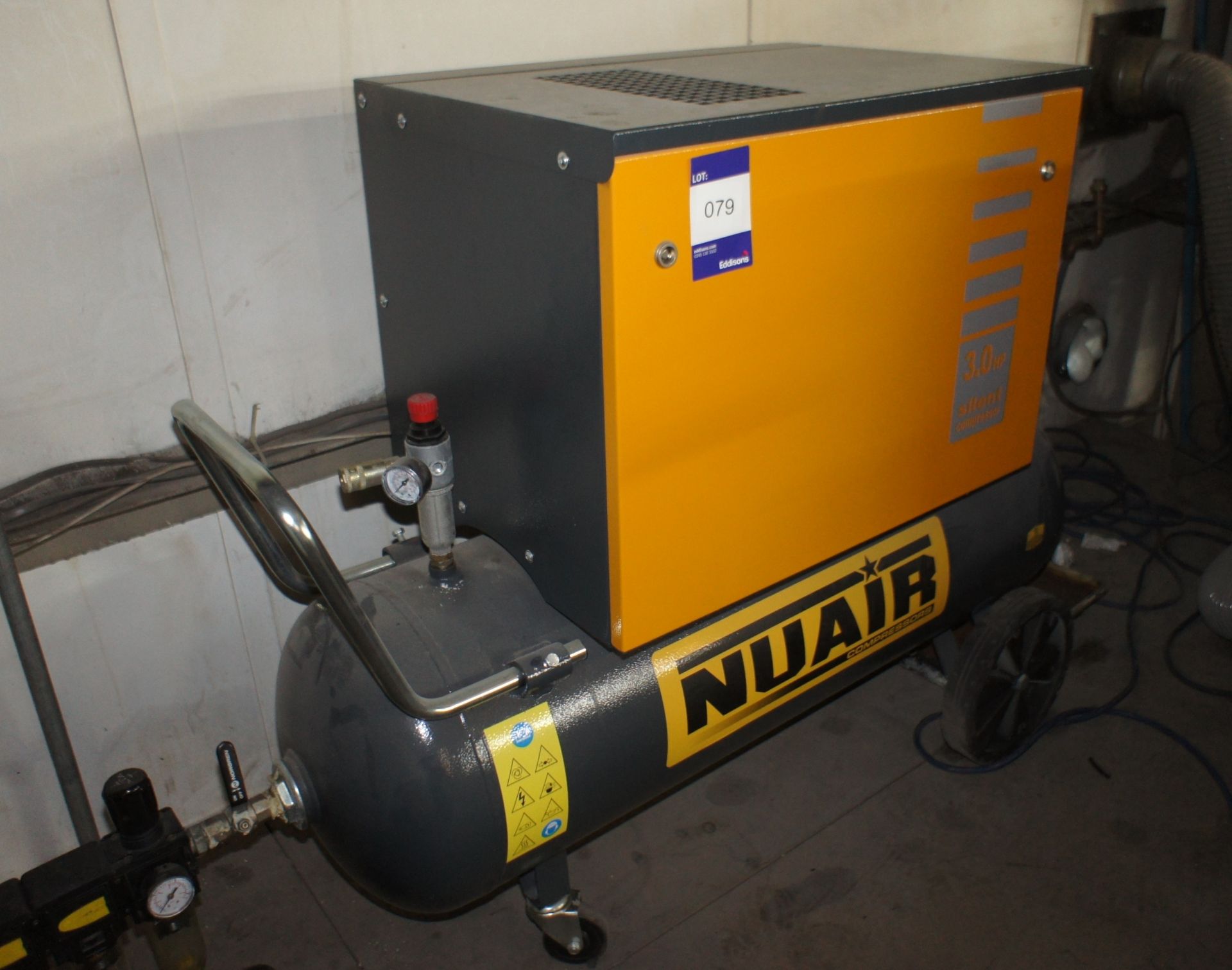 Nuair B3800/3U/100G workshop compressor, year 2019