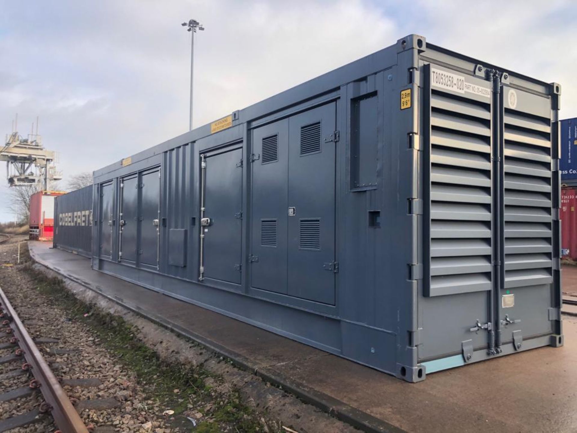 Unused 40FT Acoustic Silenced Generator Container - Image 2 of 6