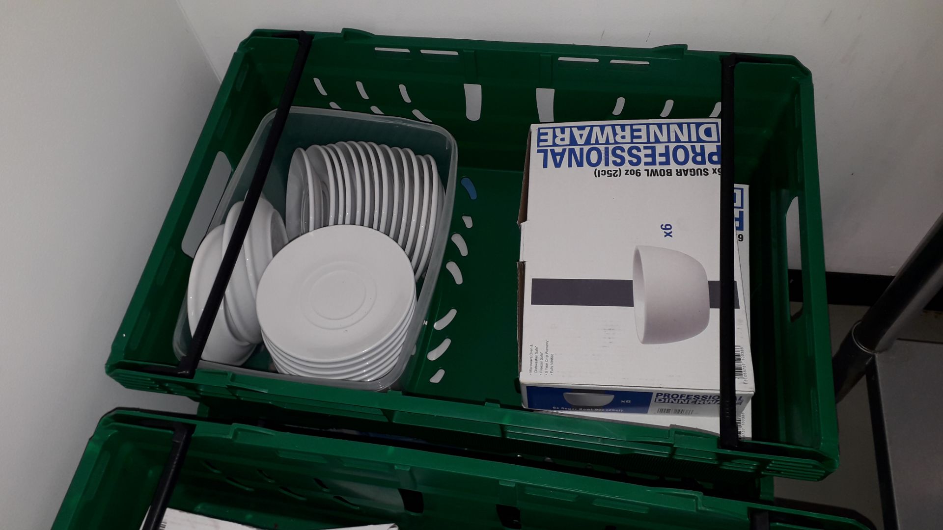 Contents of 9 Crates to include various Crockery and glassware. Located at The Great Little Catering - Image 4 of 4