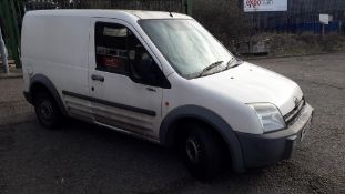 Ford Transit Connect L200 TD SWB LGV Van Registration YH56 BJY, Odometer 127,824 Miles, V5 Document,