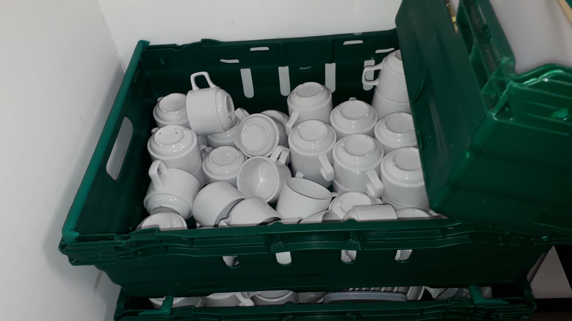 Contents of 9 Crates to include various Crockery and glassware. Located at The Great Little Catering - Image 3 of 4
