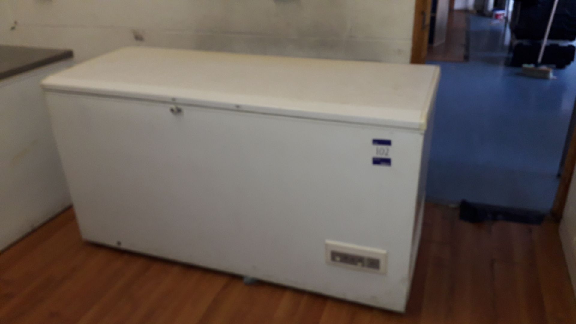 Whirlpool WCN17-8 Chest Freezer 1600mm Serial Number 300439004982. Located at Fresco's Hemel