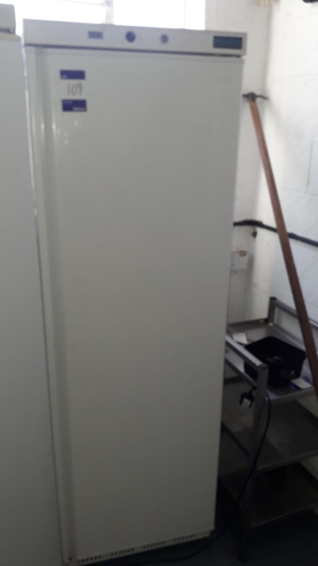 Polar CD613 Single Door 365Ltr Upright Freezer Serial Number 416108 1800 x 600. Located at Fresco'