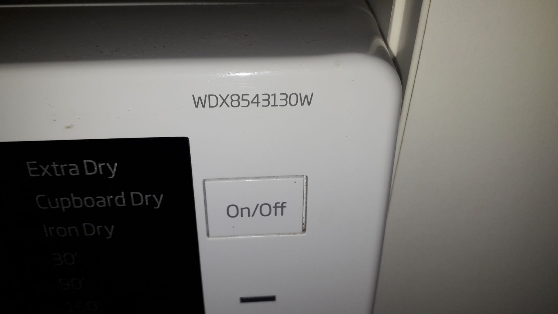 Beko WDX8543130W Freestanding 8kg Wash 5KG Dry Was - Image 3 of 4