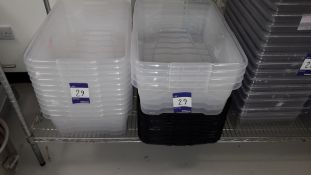 Approx. 15 x 20Ltr Storage Containers with Lids. Located at The Great Little Catering Company