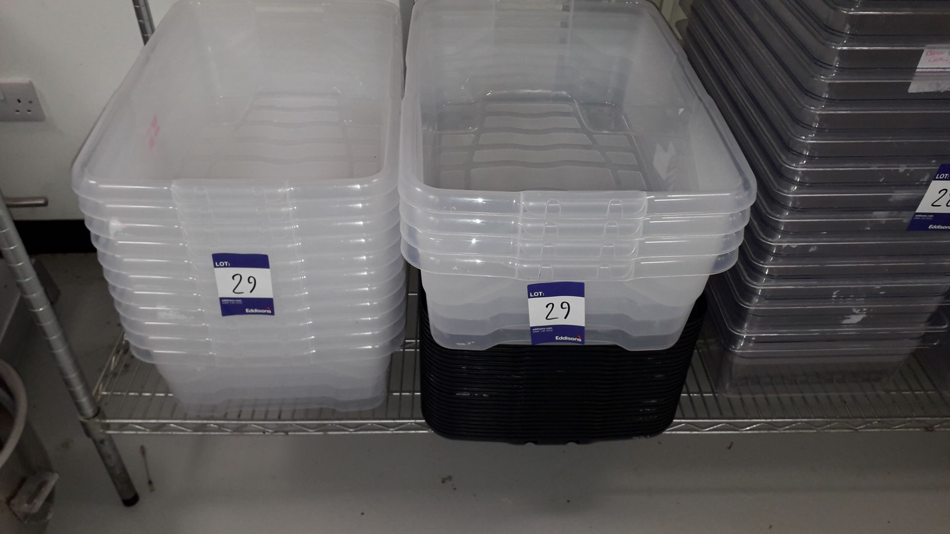 Approx. 15 x 20Ltr Storage Containers with Lids. Located at The Great Little Catering Company