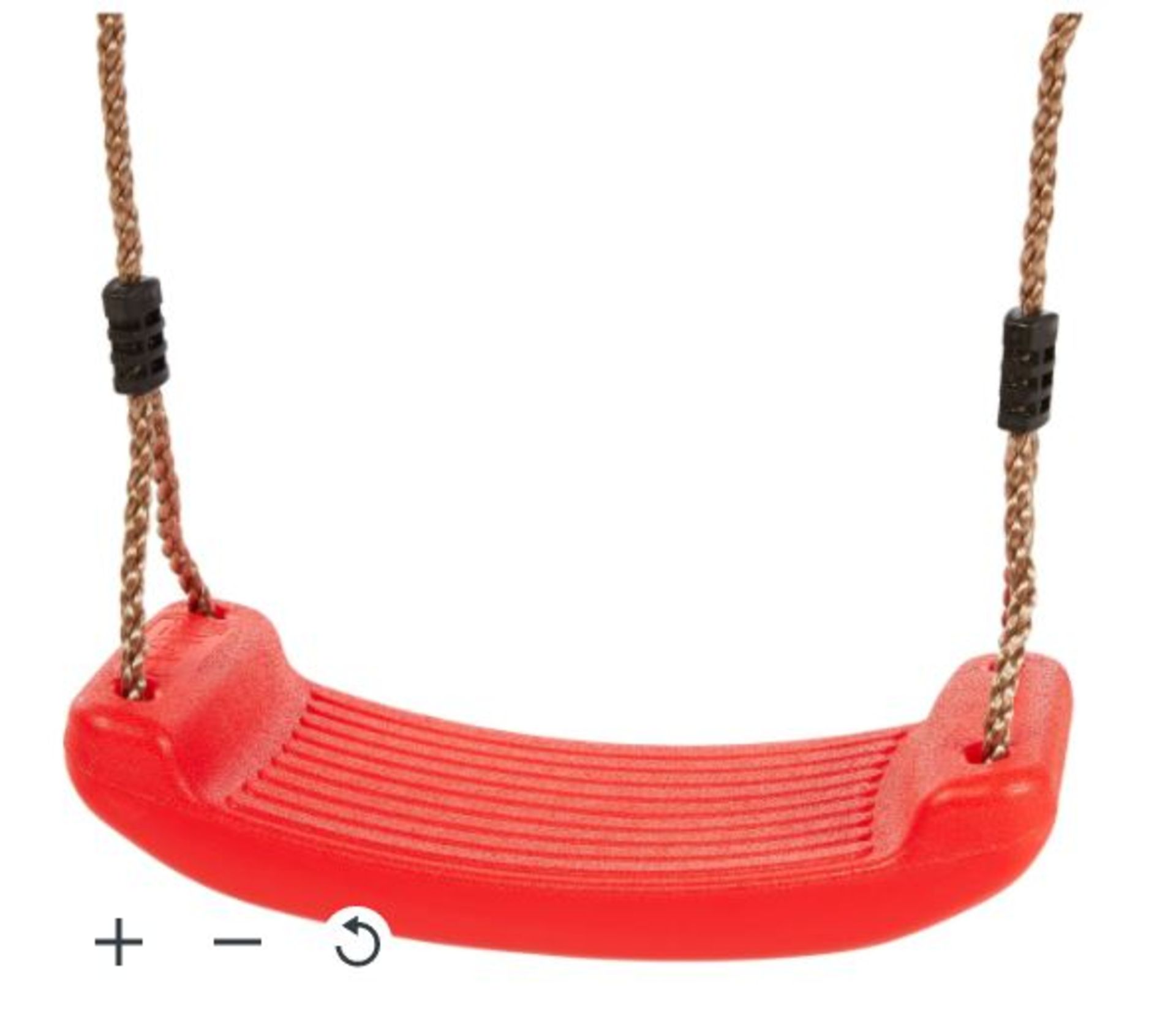 2 x Wooden Swing Sets. Comes with Red swing seat, swing hook & instruction manual. Product height - Image 3 of 3