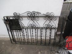 2 x iron gates