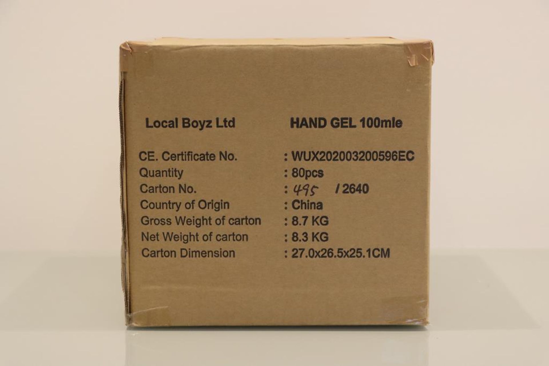 480 x Bottles of 100ml Hand Gel - Image 6 of 7