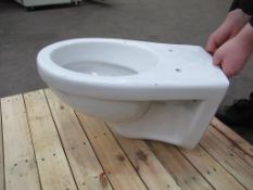 Concealed toilet kit, including ceramic pan (boxed)