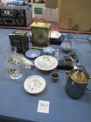 Collectables including watches, Wedgewood etc.