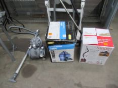 Henry hoover, VAX carpet washer and Dyson hoover