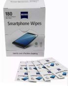 10,800 x ZEISS High Quality Smartphone Wipes