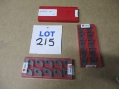 Indexable carbide inserts