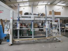 A Stromab STH Special hydraulic Frame Cramp 3 x 2m Capacity YOM 2008, 900kg, 415V, 3 phase, 50Hz