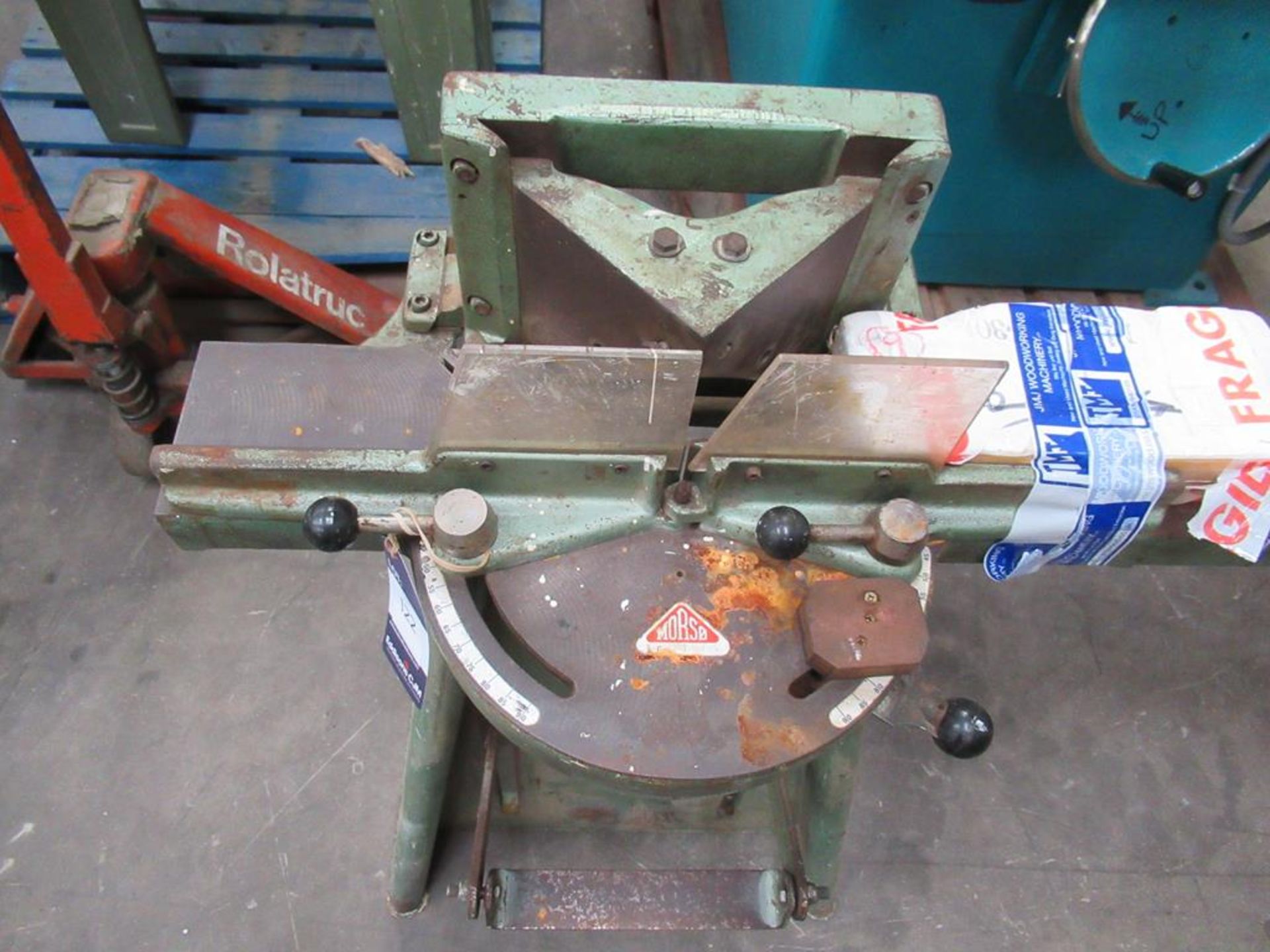 A Moro Mitre Guillotine, foot pedal operated - Image 3 of 5