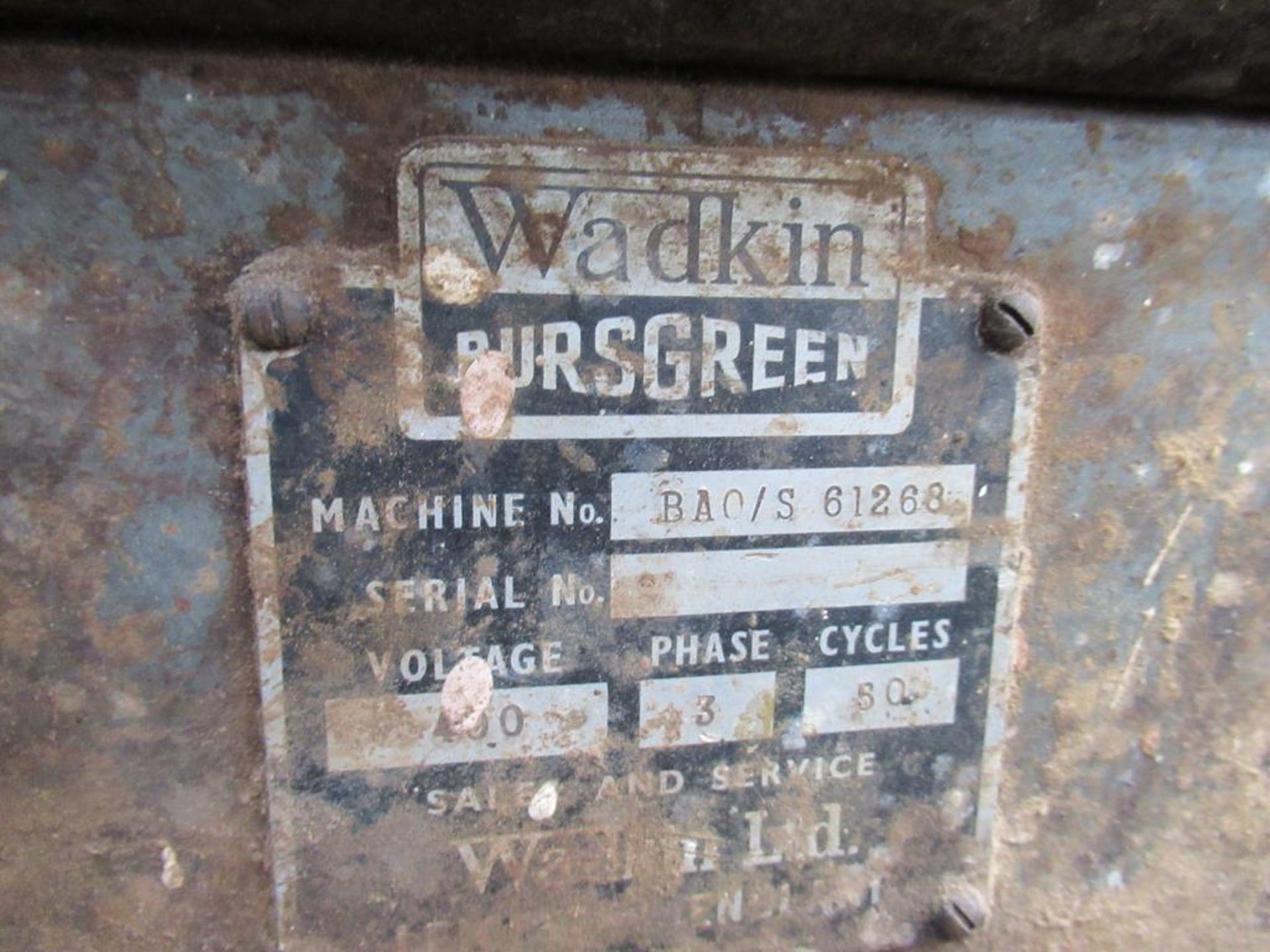 Wadkin 12 x 7 BAO/S with DC brake - Image 9 of 11