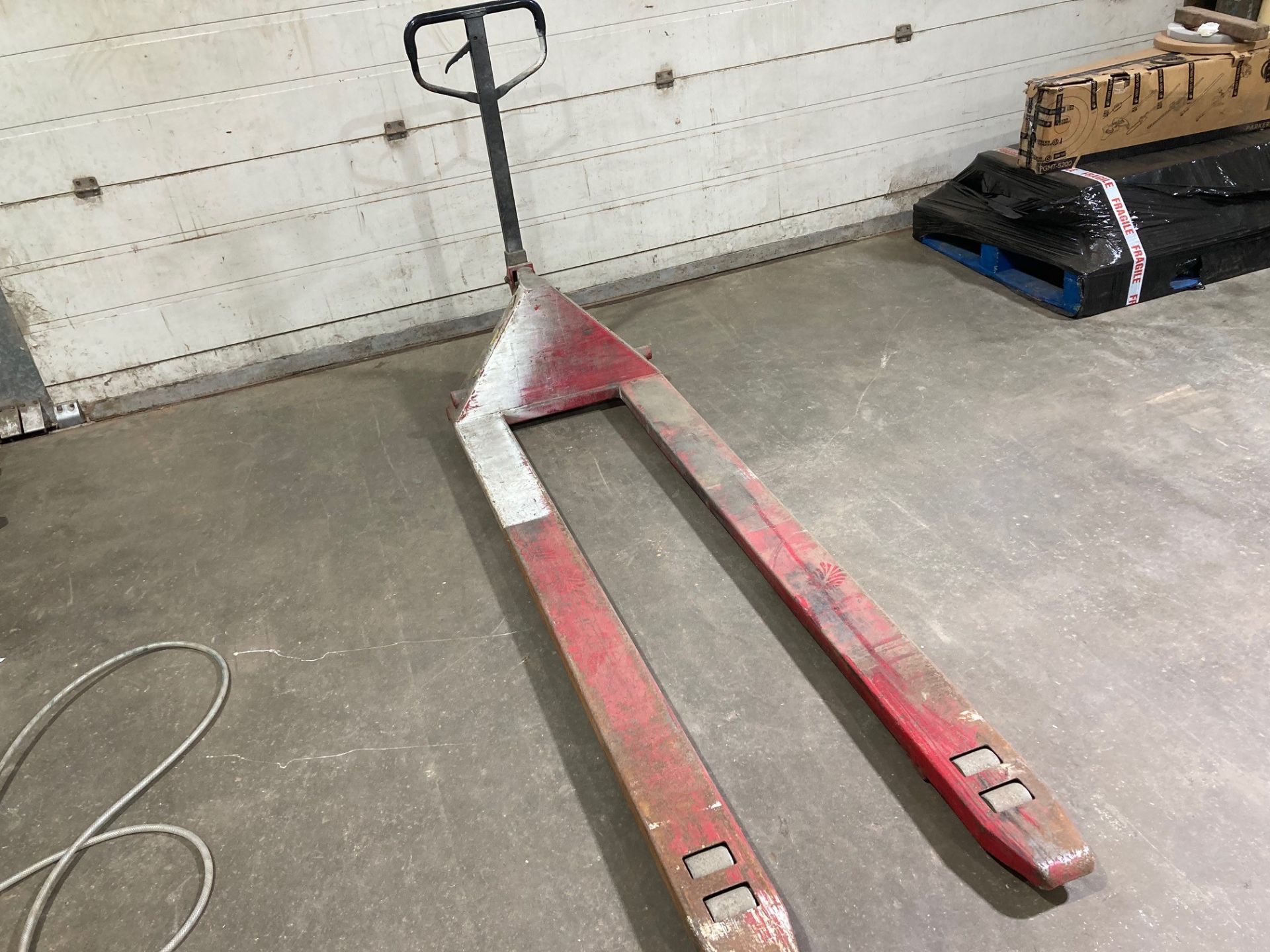 Long Two Pallet Truck