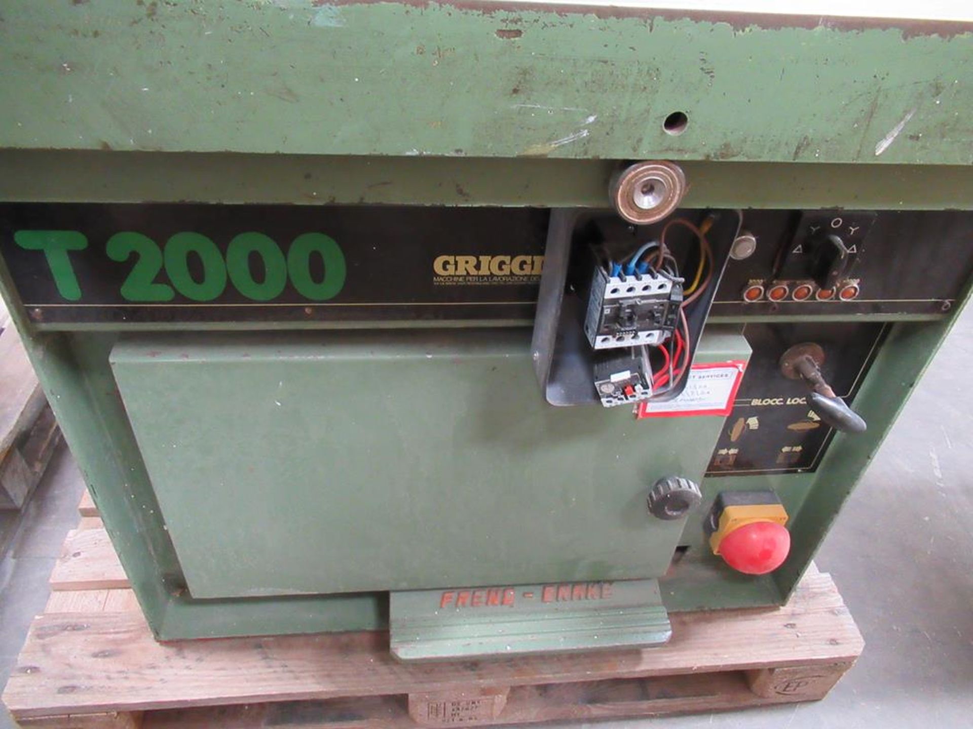 A Griggio T200 Heavy Duty spindle moulder, 415V, 3 phase, 50 Hz. - Image 2 of 7