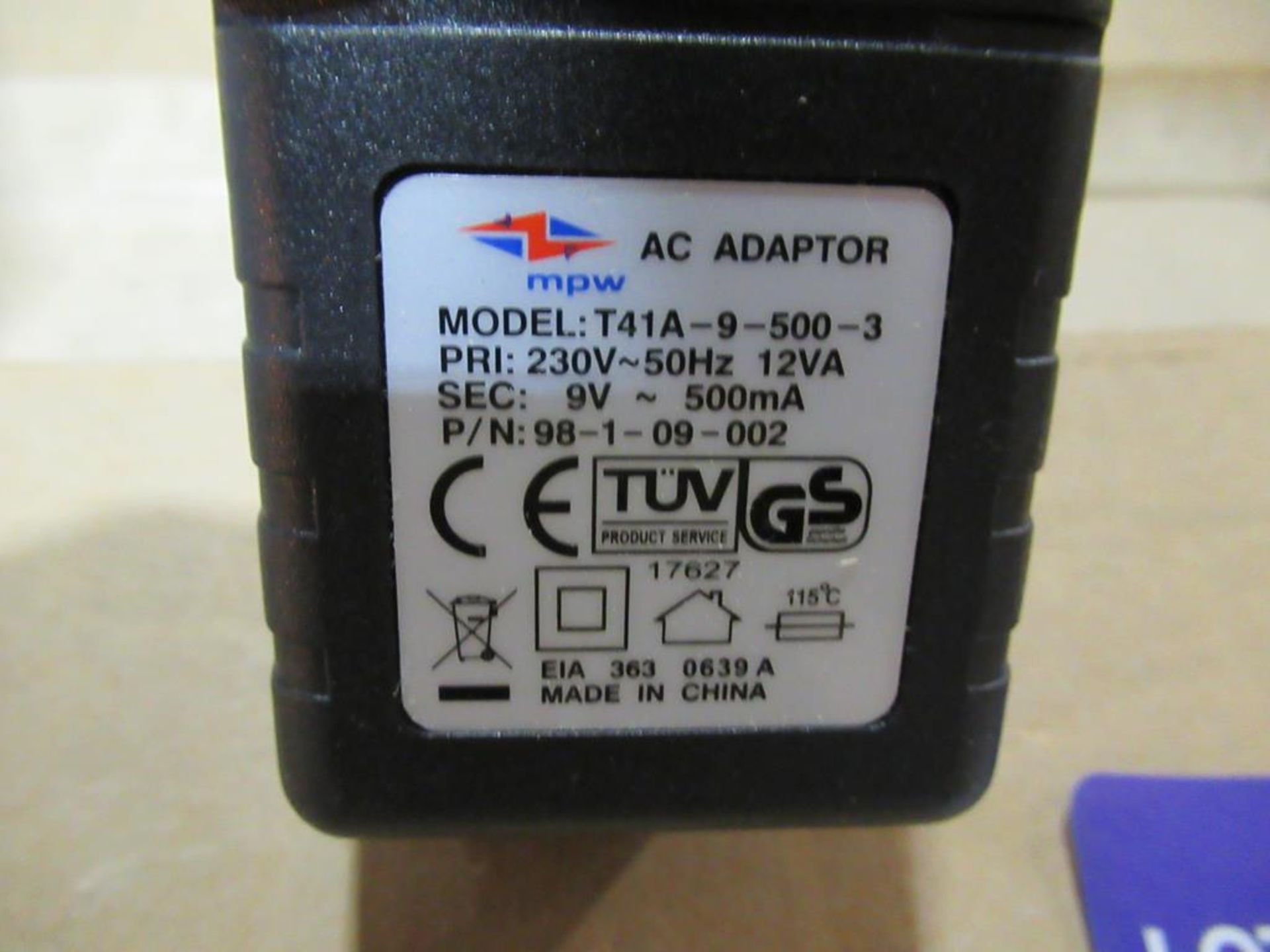 180x UK Linear Plug In Mains Adaptor 9V AC 500mA 2.1x5.5mm DC Powerplug - Image 2 of 4