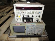 Gould 1421 Digital Storage Oscilloscope & Kikusui PLZ 150w Electronic Load Module