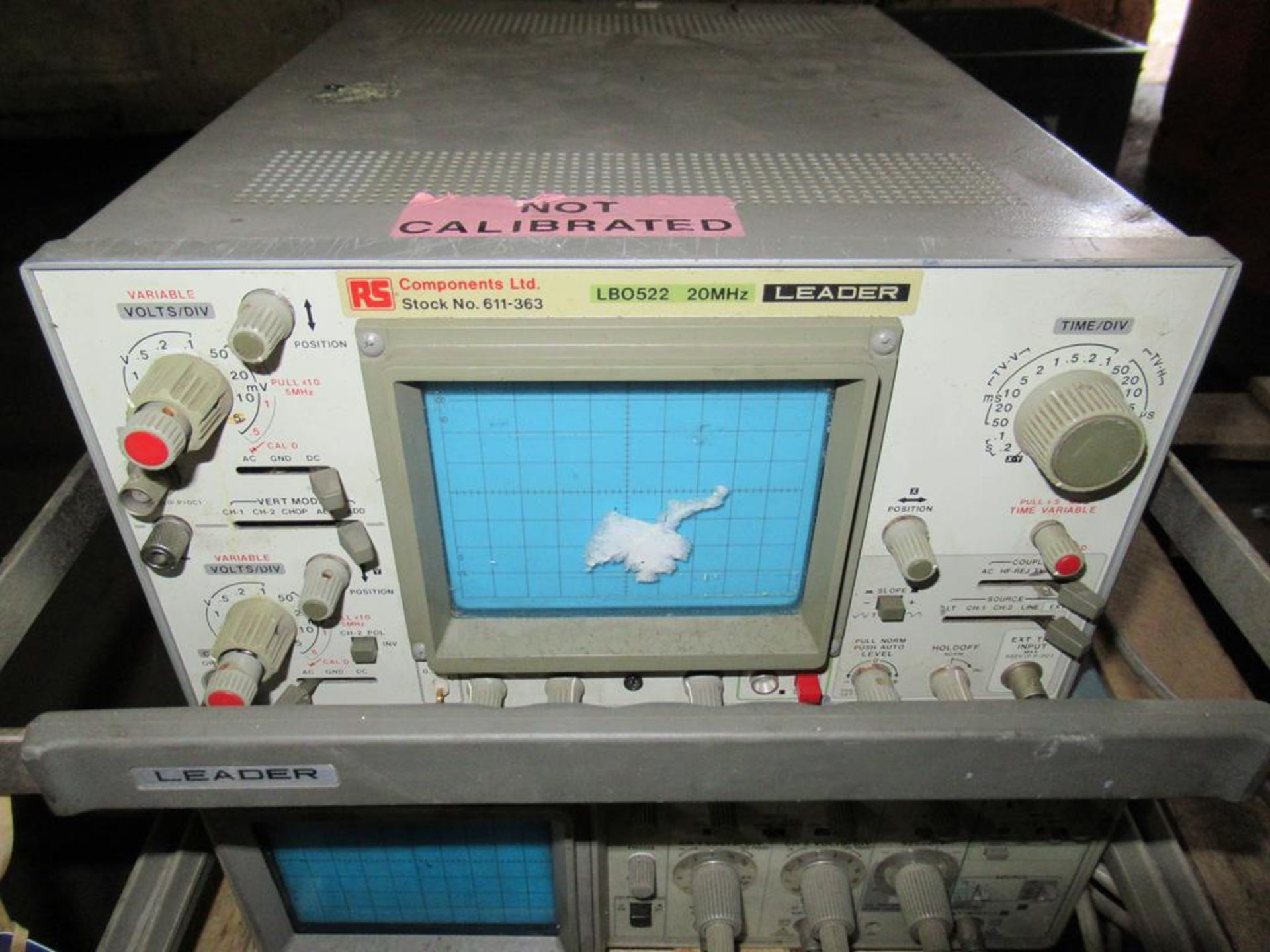 1x Leader LB0522 and Tek Tronix 2201 Portable Oscilloscopes - Image 2 of 3