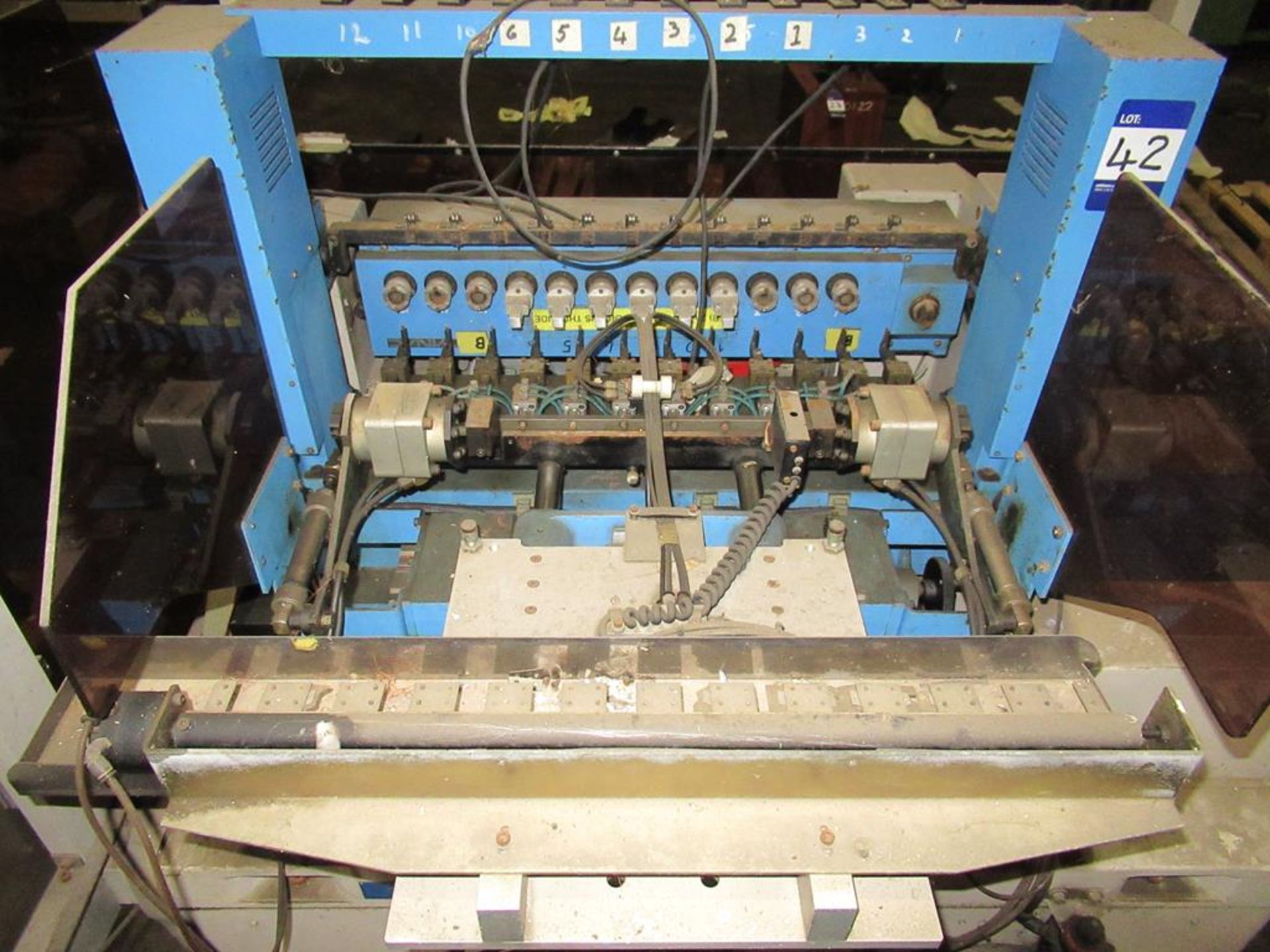 Tanaka AW-8812 12 Spindle Winding Machine - Image 3 of 5